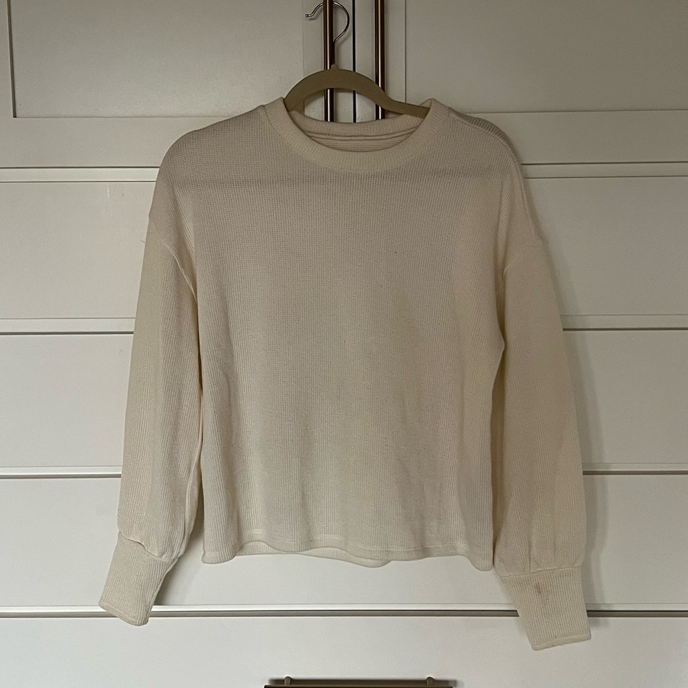 Madewell cream sweater